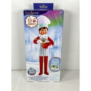 Elf on the Shelf MagiFreez Chef Set – Elf Hat, Apron, Bowl, Spoon, Flour & Sugar